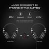 Bluedio T2 Plus Turbine Wireless Bluetooth Headphones with Mic/Micro SD Card Slot/FM Radio (Black)