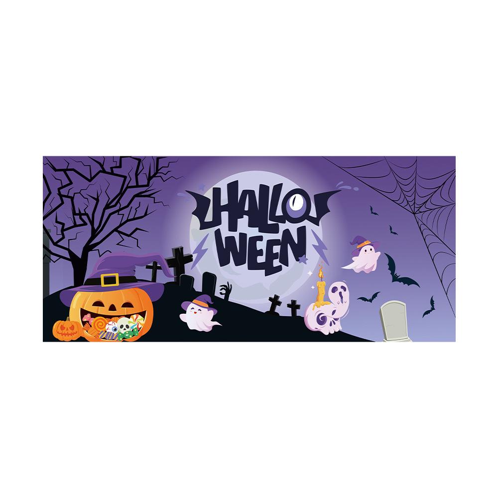Halloween & Christmas Garage Banner Decorations