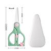 ZISIZ Baby Food Scissors with Storage Box