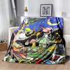 Pinocchio Flanell-Kuscheldecke, Vintage Comicbuch-Story-Print Weiche Decke für Sofa Schlafzimmer Heimdekoration