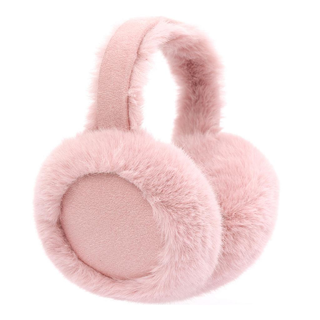 Collapsible Plush EarMuffs for Women and Kids Ear Warmer Furry Headband for Winter Christmas New Year Gifts