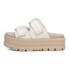 UGG Clem Άνετα Σανδάλια Μόδας με Χοντρή Σόλα Γυναικεία Σανδάλια Λευκά 1118771-WHT