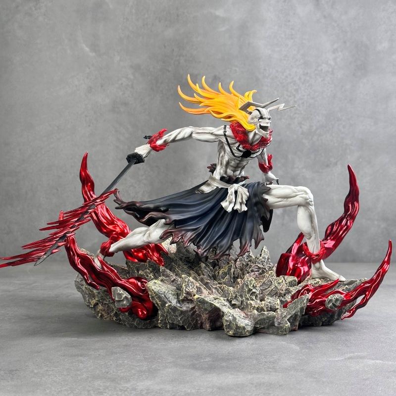 NEUE BLEACH Figur Hollow Kurosaki Ichigo Zangetsu Japanischer Anime PVC Actionfigur Spielzeug GK Spiel Statue Sammlerstück Modell Puppe Geschenk
