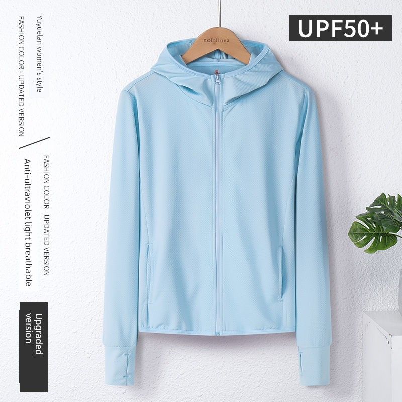 

UPF50 Ice Silk Women s Outdoor Breathable Sun Protection Clothing