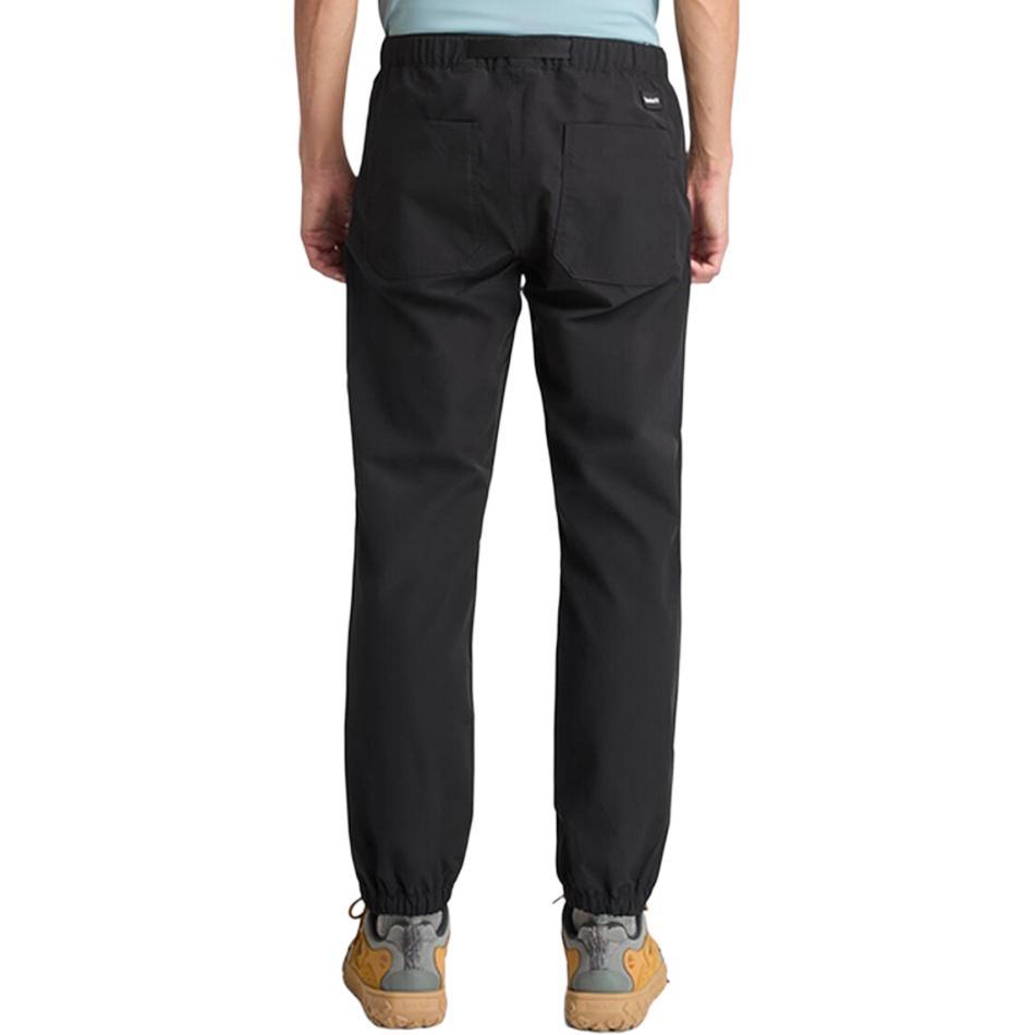 Timberland SS25 Повсякденні штани для вулиці, водовідштовхувальні, вітрозахисні, з манжетами, чоловічі штани, чорний A6Y7P-001
