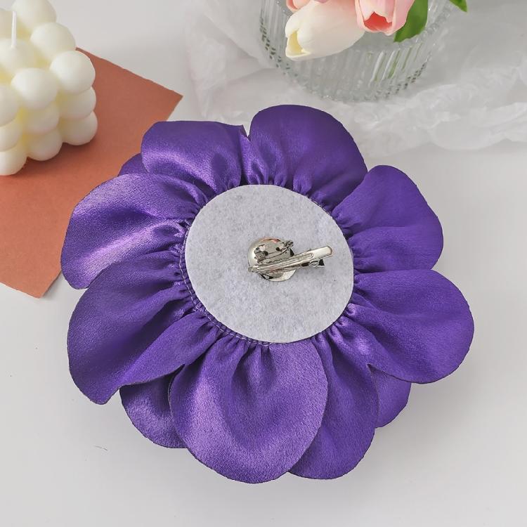 Spilla Floreale in Tessuto alla Moda Peonia Spilla da Bavero Elegante Accessorio Gioiello per Donna
