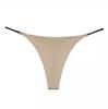 European-American Double Layer Thin Strap Printed Thong Bikini - Low Waist, T-Back Lingerie & Fitness Wear