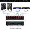 LYNEPAUAIO 2 In 2 Out Speaker Selector Switch Audio Signal Switcher Power Amplifier Audio Receiver Splitter Box