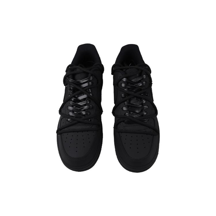 Nike Air Force 1 Air Force 1 Low top Skateboard Shoes Men's Matte Black CW2288-001(TeamJ-)