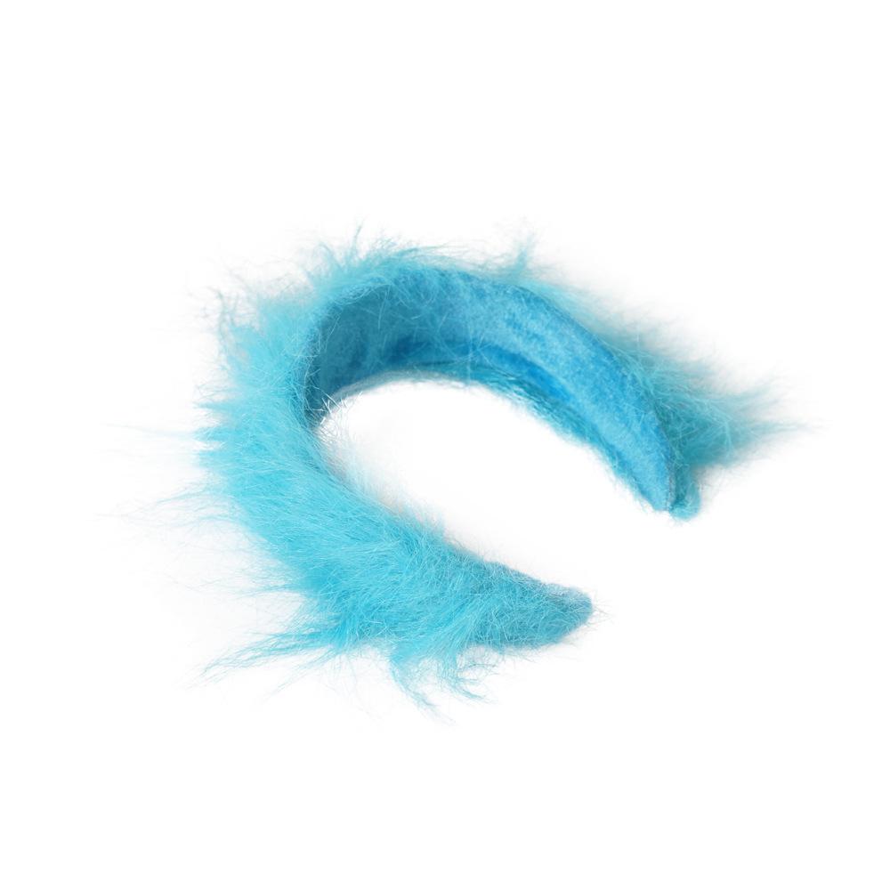 

Dr. Seuss Solid Color Plush Headband - Cosplay & Role Play Hair Accessory синий