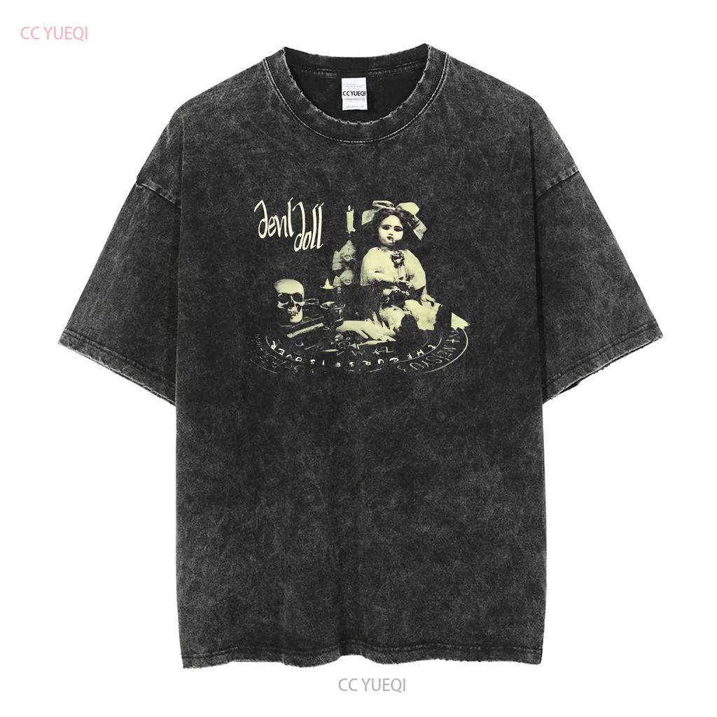 Devil Doll Slovenia Mr Doctor Dies Irae T Shirt vintage Washed Versatile Soft streetwear Stylish Slightly Comfortable Casual