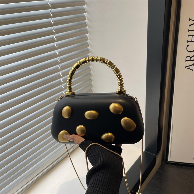 Women's Evening Bag Fashion Luxury Designer Clutch WeddingParty Women Chain Crossbody Bag Solid Color Large Capacity ShoulderBag