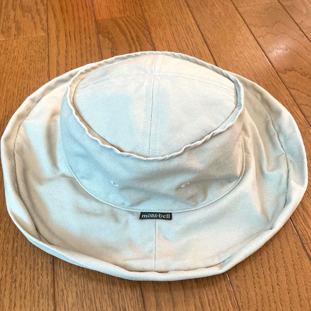 Used mont-bell outdoor hat cotton desert hat
