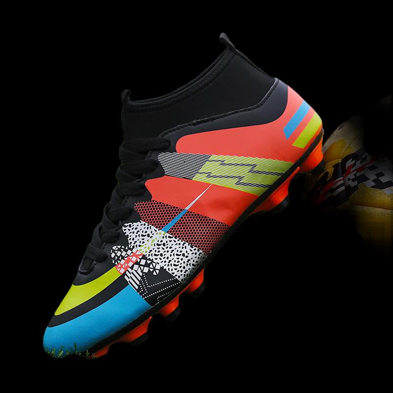 Nuorman Youth High-Top Football Training Shoes