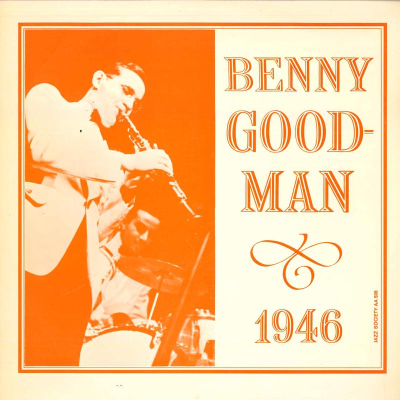 

LP Record BENNY GOODMAN - 1946 AA508 JAZZ SOCIETY 1976 Sweden Jazz Used