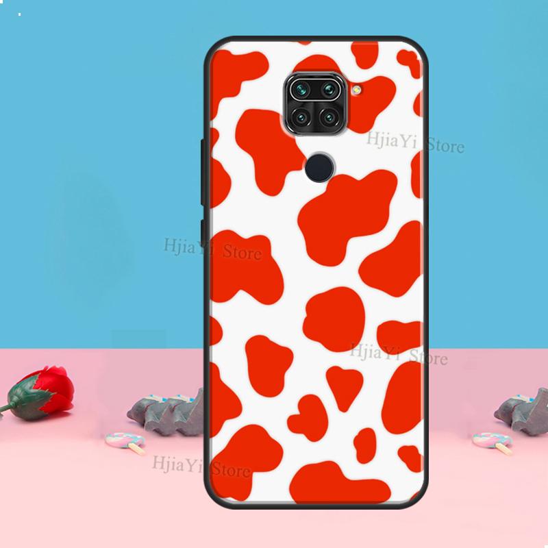 Cow Print Pattern Case For Redmi Note 8 9 10 11 12 Pro Plus 10S 11S 12S Cover For Redmi 9C 10A 10C 12C Coque