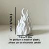 Portable Design Night Light Lampshade 3D Printed Imitation Bonfire Lampshade  Gift