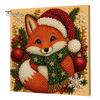 Christmas Home Decoration Faux Pearl Art Kit, DIY Snowman Painting 3D Festive Living Room Accents Xmas Scenes Crafting Project for Adults Beginners,