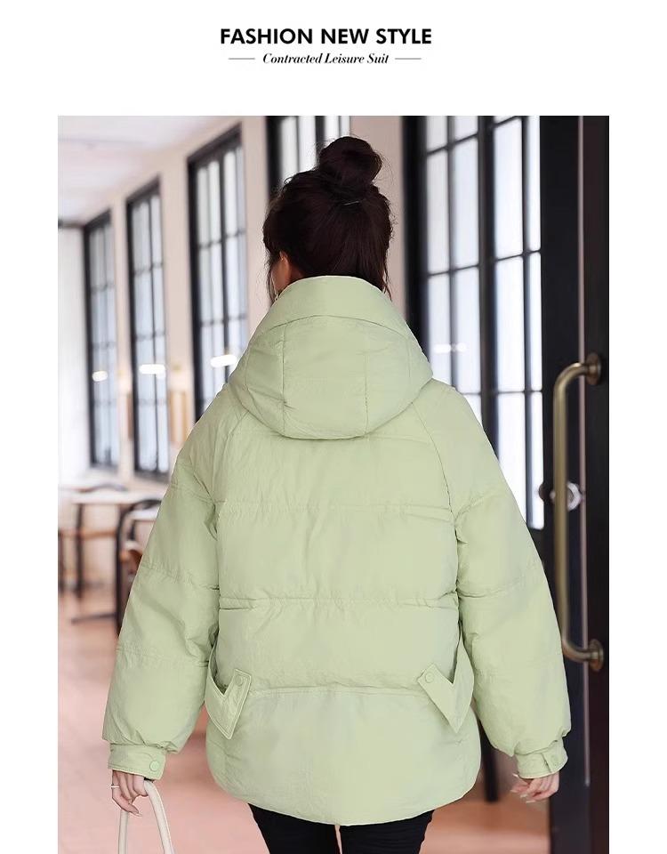 Women’s Short Hooded Windproof Thicken Warm Winter Jacket 4 Colors