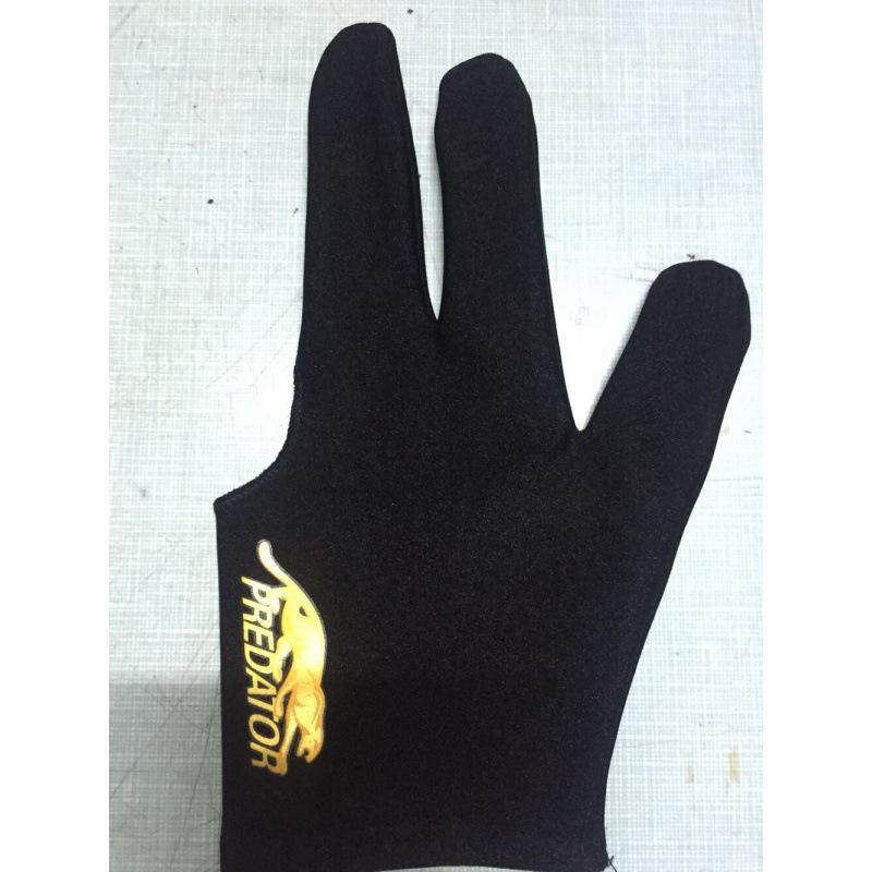 Elastic Fingerless Cotton Billiard Gloves for Practice and Training