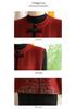 Stylish Women's Stand Collar Knit Vest with Frog Button & Embroidery - Warm Waistcoat for Middle-Aged & Elderly Mothers in New Chinese National Style.