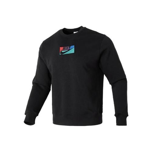 

Nike Letter Crewneck Casual Long-Sleeve Sweatshirt for Men Black EU L чорний