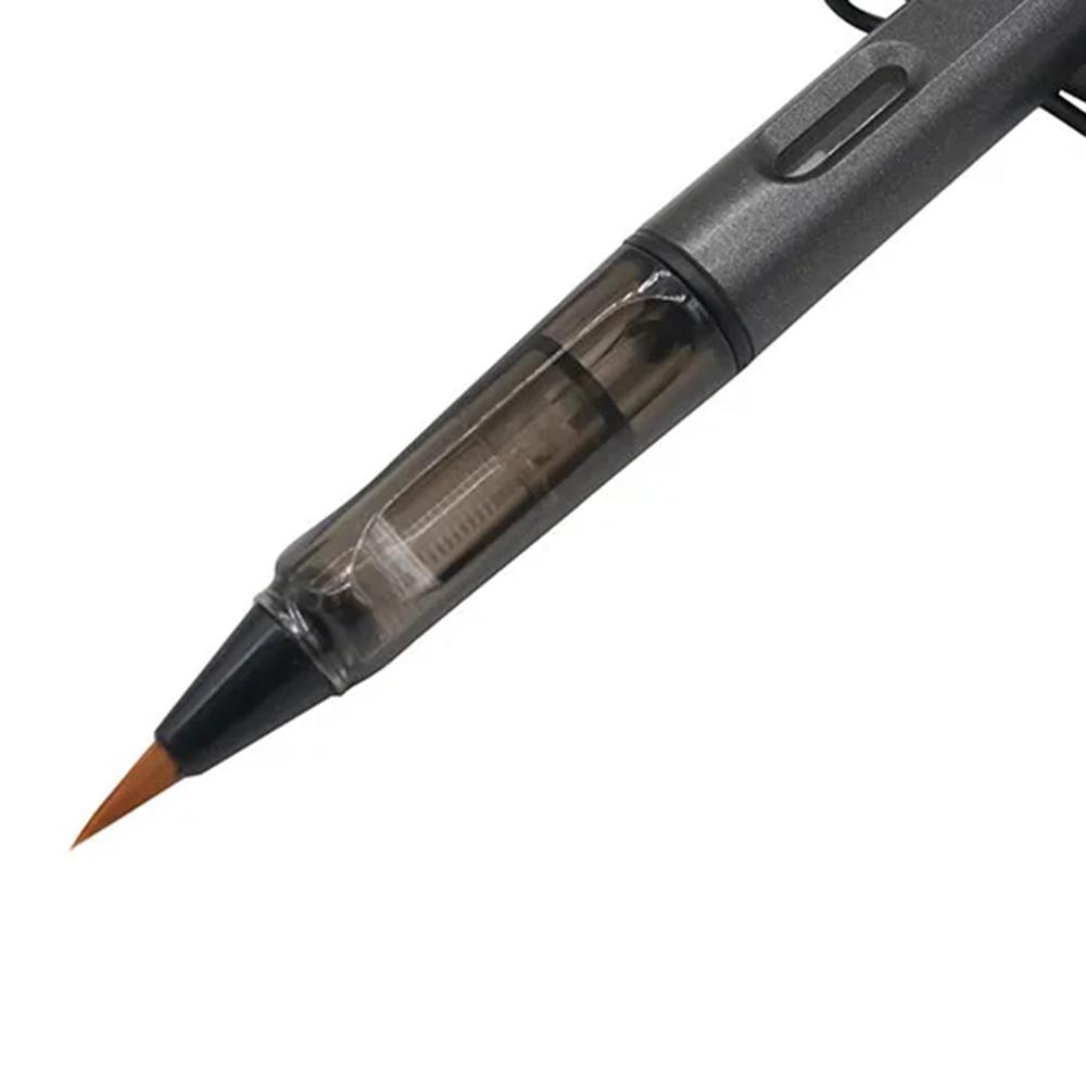 Pinsel Füllfederhalter Tintenbeutel Schreibpinsel Farbfüller Stil Wieselhaar Kalligraphie Kleiner normaler Schreibpinselstift
