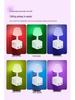 Cubo de Luz de Noite Multicolor Inteligente Ativado por Voz