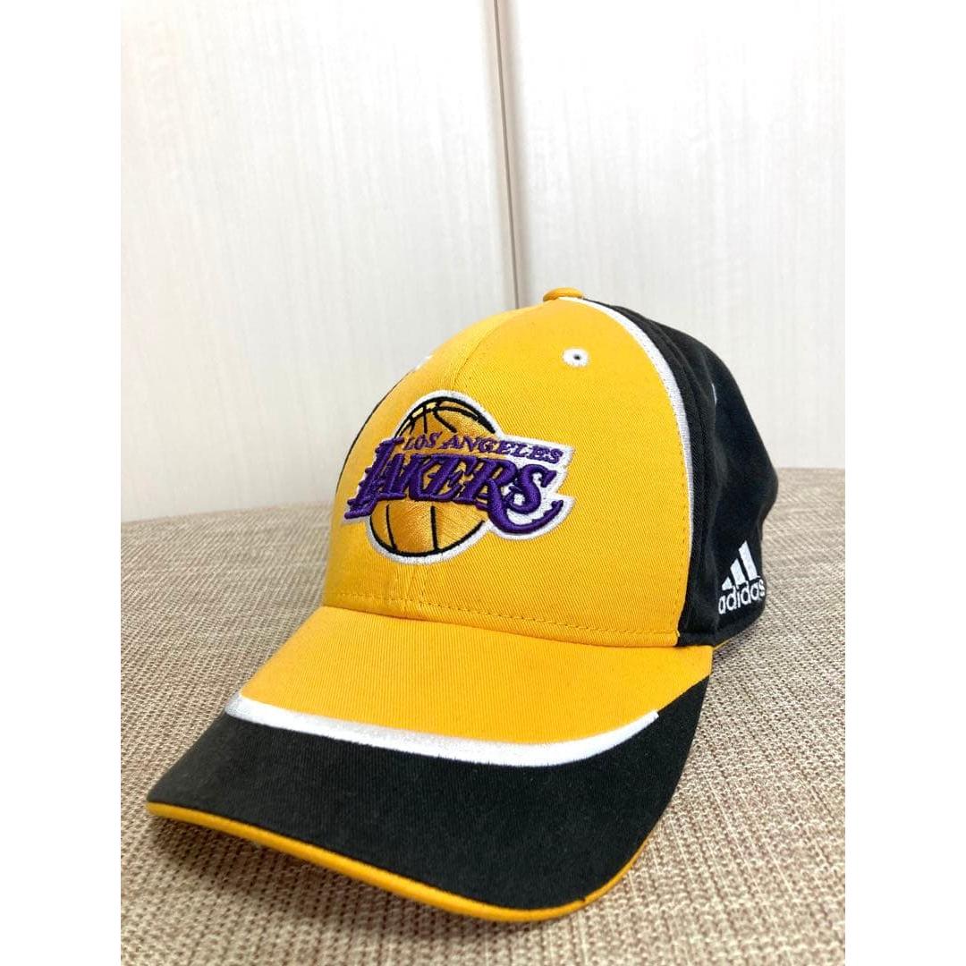 Used [Local purchase/Good quality/Rare] NBA Lakers cap adidas