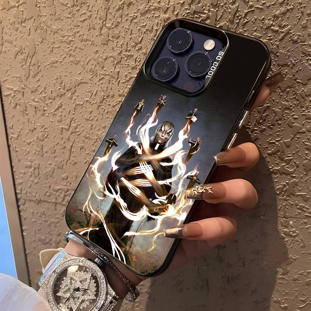 Ferramenta T para Pulseira Schism Para iPhone 17,16,15,14,13,12,11,Mini,Pro,E,SE4,XS,MAX Capa Preta à Prova de Choque Doce Fosca
