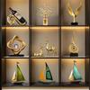 Smooth Sailing Sailboat Model: Luxury Decor for Living Room, TV Stand, or Office Table