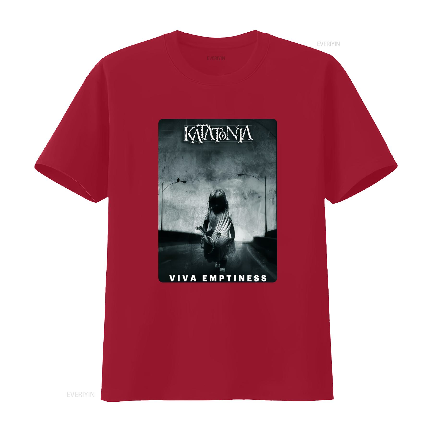 Vintage Katatonia Viva Emptiness Band T Shirt Jersey Rare Size M vintage Washed Top For Everyday Wear streetwear Casual S