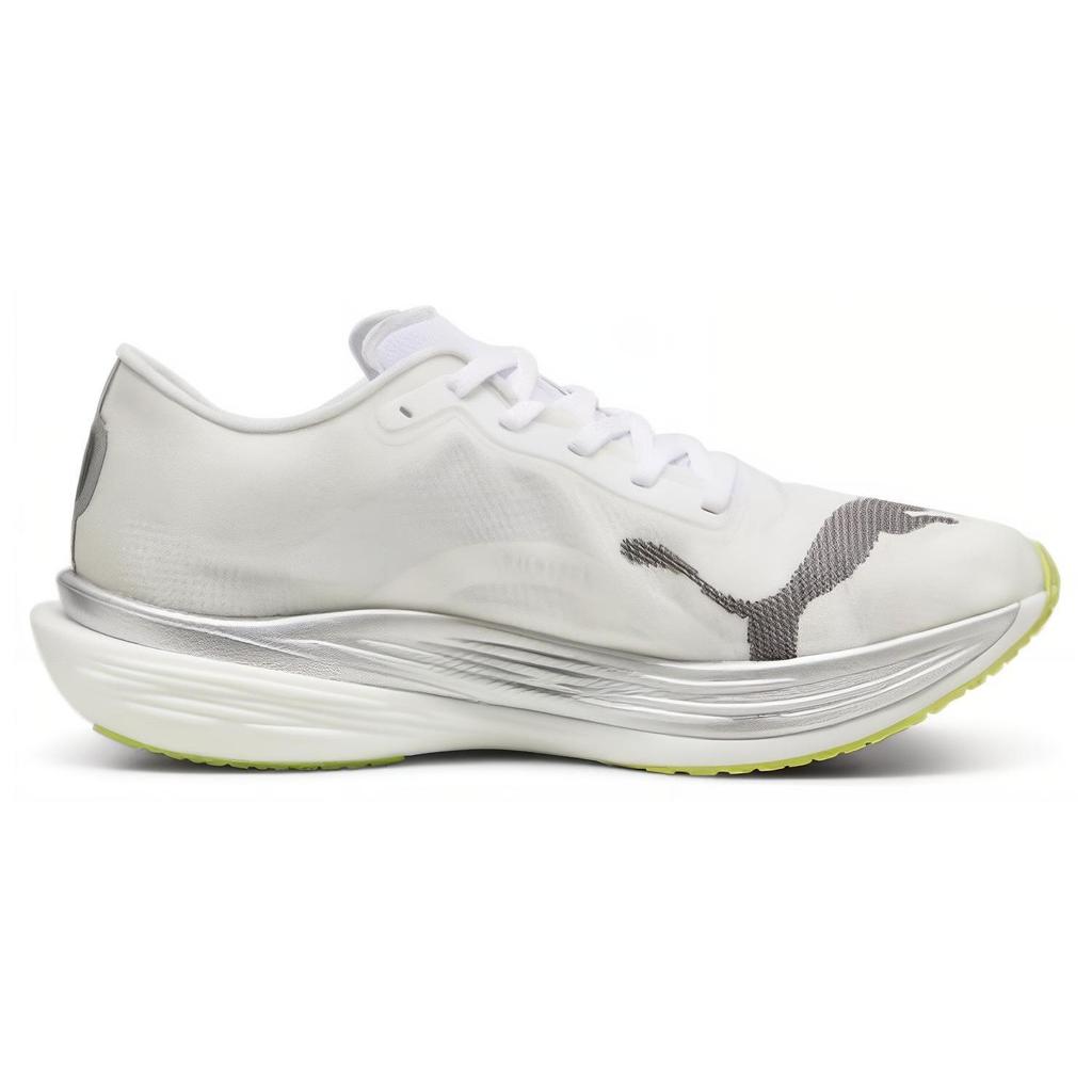 Puma Deviate Nitro Elite 2 Fireglow Men Sneakers White Lime-Pow Silver-Mist 377786-04
