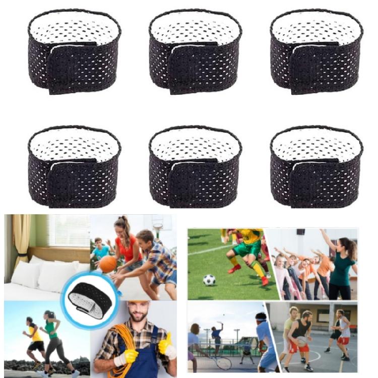 6/12pcs Reversible Sleeve Ties Breathable Adjustable Sleeve Tie For Tennis And Athletic Sport Easy To Use for All Age