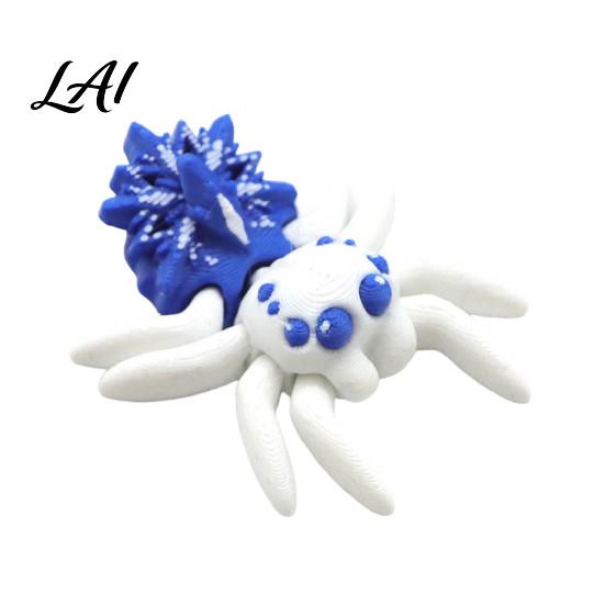 Cool Desk Toys for Boys 3D Printed Spider Egg/Spider Statue Realistic Fantasy Creature Model Collectible Trendy Figures Ornament Lightweight Unique