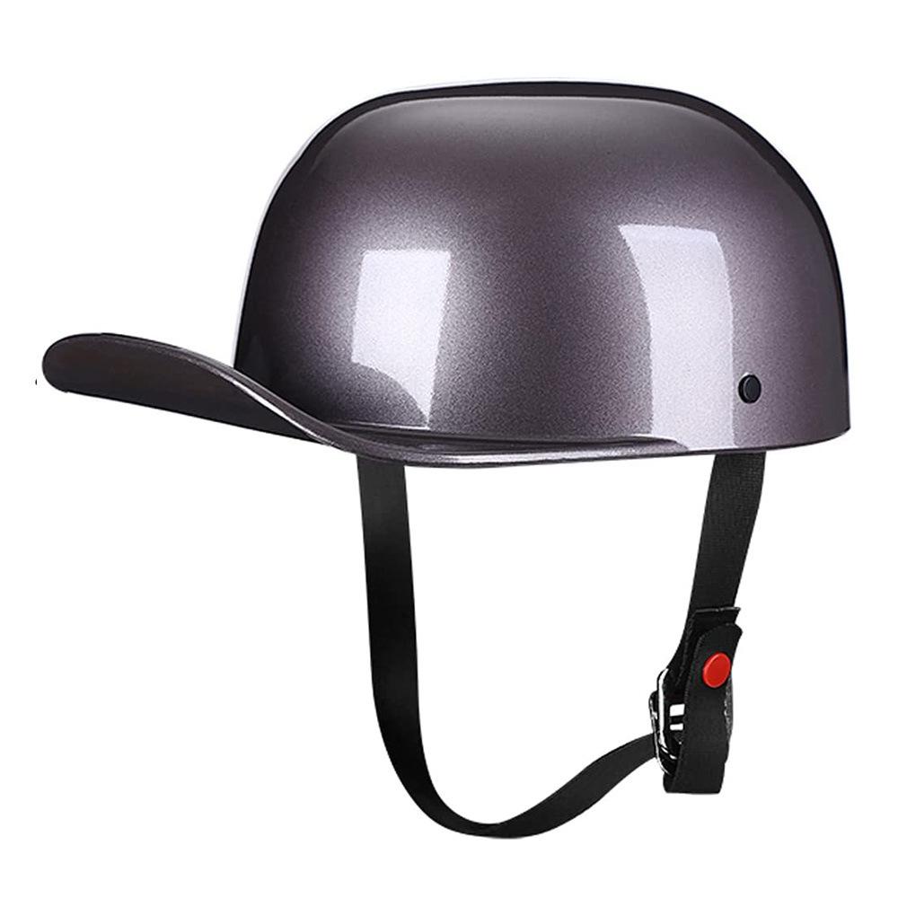 Retro Motorcycle Helmets DOT Approved Half Helmet Vintage Classic Fashion Cool Personality Capacete De Moto Helmet Men Women