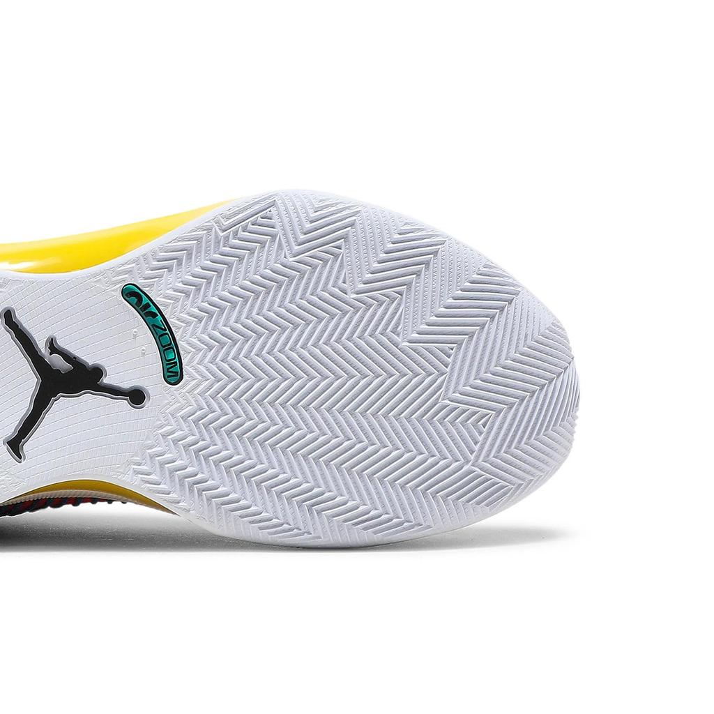 Air Jordan 35 Low DS PF 'Reflexology' (Unisex) Hyper Jade / Metallic Silver / Multi-Color Basketball Shoes DJ2831 300
