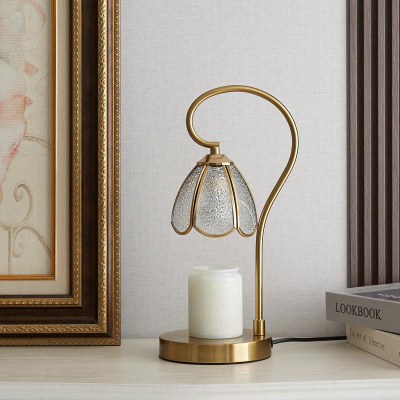 Wax Melt Warmer Lamp & Essential Oil Diffuser 2-in-1 Flameless Fragrance Warmer for Bedroom Decorative Ambient Mood Lighting