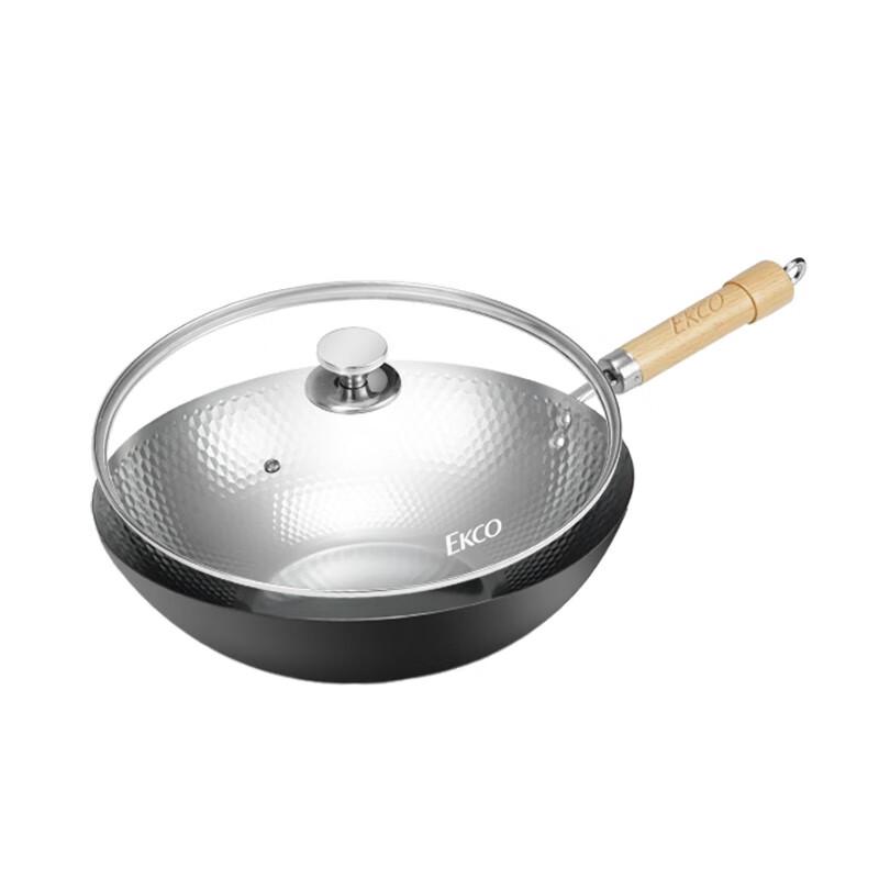 EKCO 32CM Premium Iron Wok