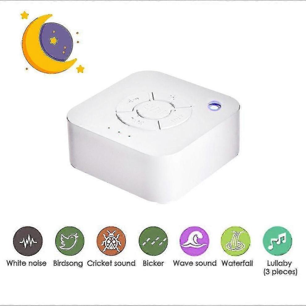 Macchina del Rumore Bianco Ricaricabile USB Spegnimento Programmato Macchina del Suono per Dormire e Rilassamento