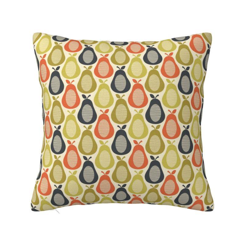 Orla Kiely Fiori Scandinavi Federa Cuscino Arredo Casa Quadrata Poliestere Stampa Double Face
