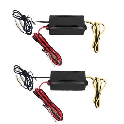 2 Pcs 2 Way Speaker Crossover Car Audio Passive Frequency Divider 12V Improve Bass Sag Sound