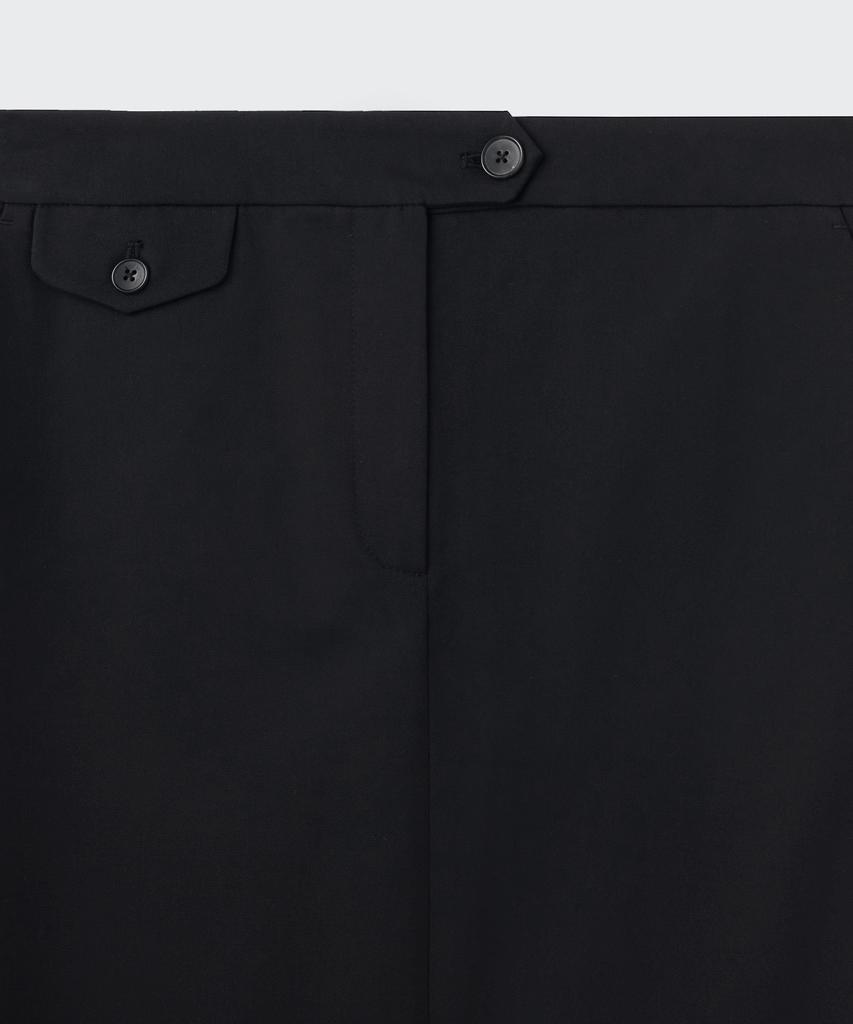 Musinsa Standard Woman Women'S Straight Maxi Skirt [Black]