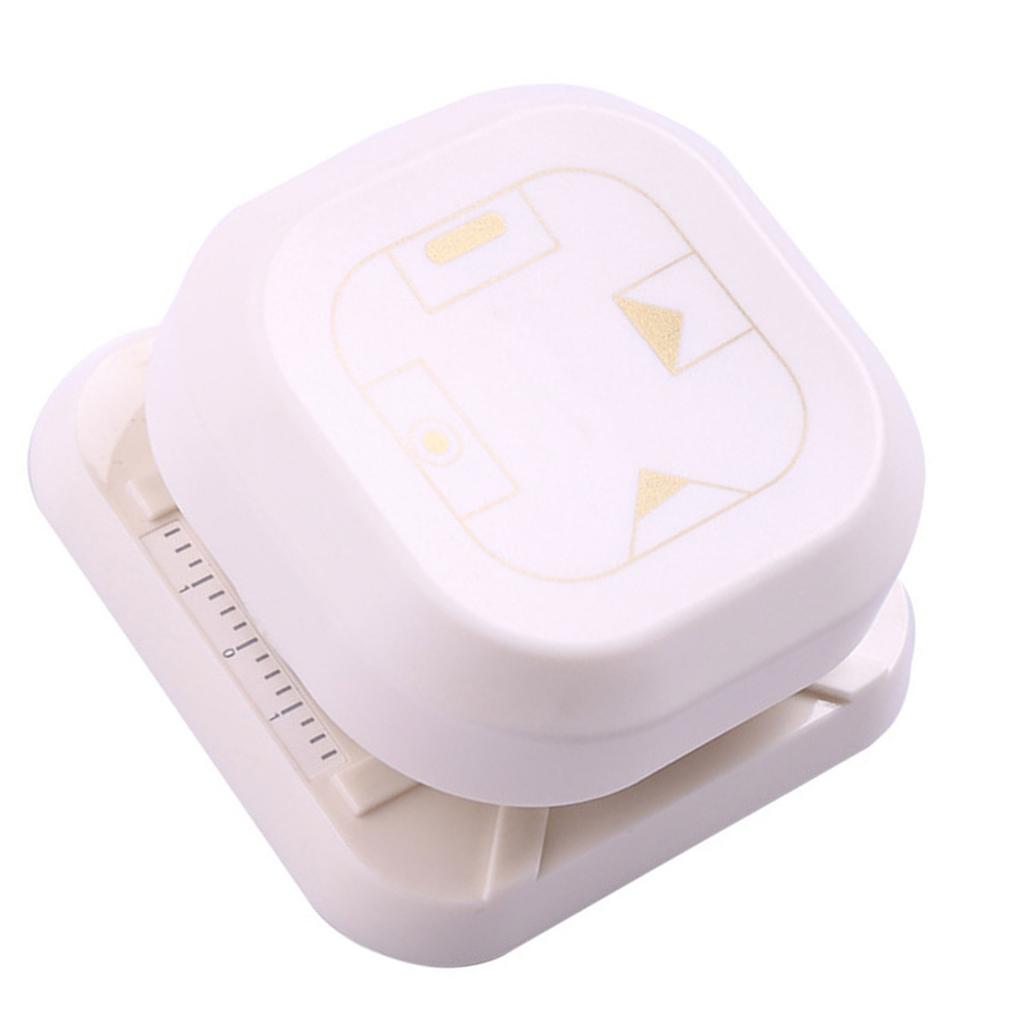 Multifunctional Corner Paper Puncher 4 In 1 Paper Puncher Paper Corner Cutter for Kid Art Craft Scrapbooking Card Making