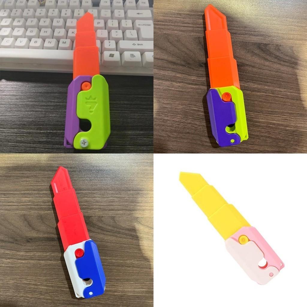 Large Carrot Knife Toy 3d Gravity Upgrade Edition Trendy Stress Relief Toy