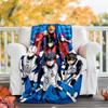 BlueLock Theme Printed Blanket - Perfect for Couch, Bed, Travel & Outdoor Use | Machine Washable, Cozy & Durable.