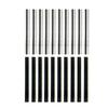 40 Pin 1x40 Single Row Male and Female 2.54 Breakable Pin Header PCB JST Connector Strip for Arduino Black