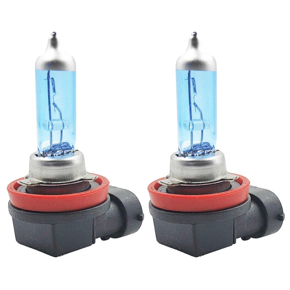 1/2PCS/SET H11 Halogen 55W 100W 12V Replacement Halogen Bulbs Amber Low-Beam Car Headlight Fog Lights Driving Light Bulbs Clear