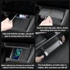 For Tesla Model Y Juniper/Model 3 2025 2026 Under-screen Storage Box Car Supplies Center Control Tissue Organization Tray ABS