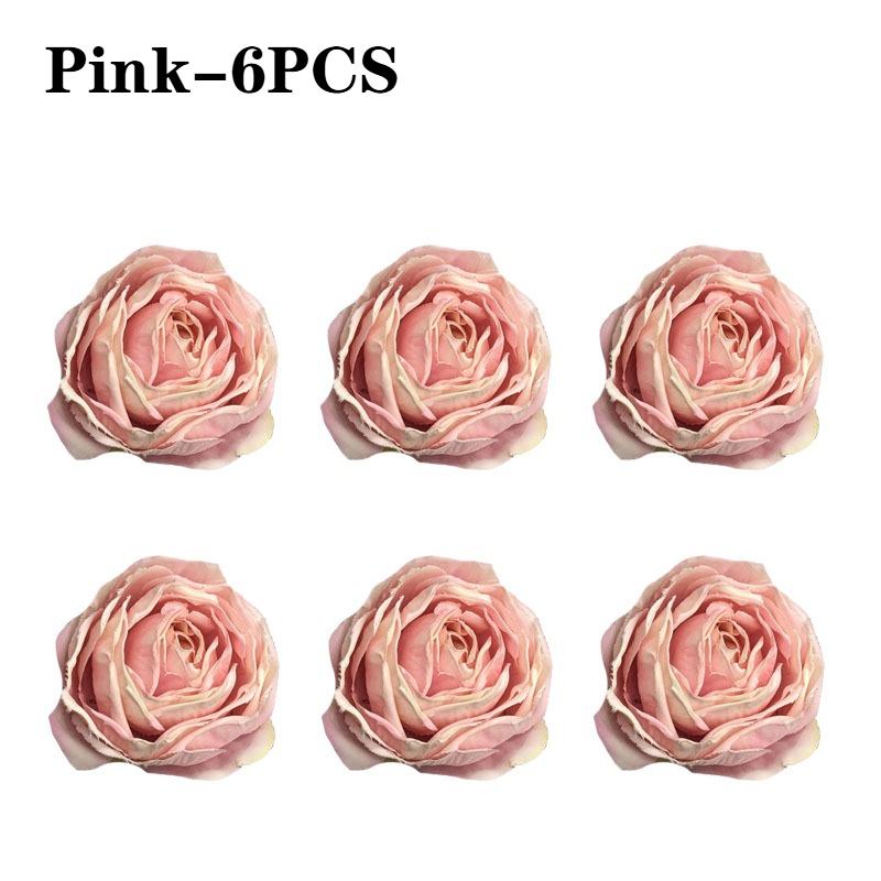 Valentine's Day Christmas Rose Napkin Rings Wedding Banquet Hotel Table Setting Decor DinnerNapkin Holders for Special Occasions